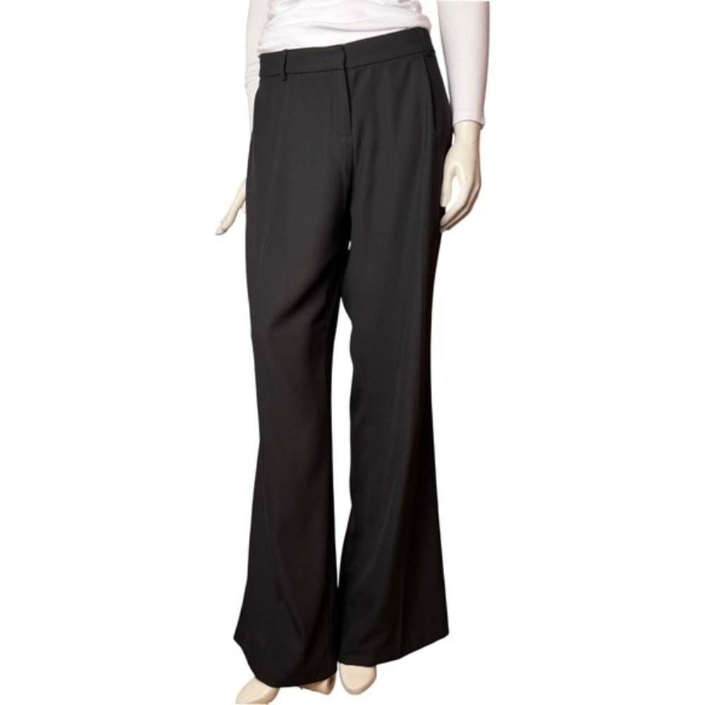 Mercer & Madison Black Dress Pants Pockets Boot Cut Office Siren Relaxed Sz 10
